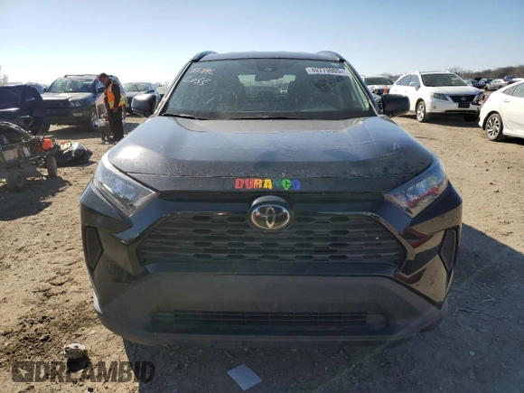 2019 Toyota RAV4 LE with VIN 2T3H1RFV5KC022308, listed as a Copart auction lot 49775905 with 76,704 mi miles and Salvage Title. Bid and sale history available at carsss.com. Image 5.