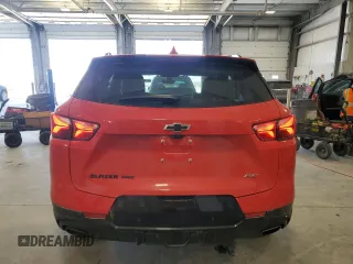 2021 Chevrolet Blazer RS with VIN 3GNKBKRS6MS565619, listed as a Copart auction lot 54439495 with 46,046 mi miles and Salvage title. Bid and sale history available at DreamBid. Image 6.