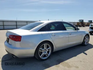 2015 Audi A6 Premium Plus with VIN WAUGFAFC1FN032131, listed as a Copart auction lot 56870595 with 59,958 mi miles and Salvage title. Bid and sale history available at DreamBid. Image 3.