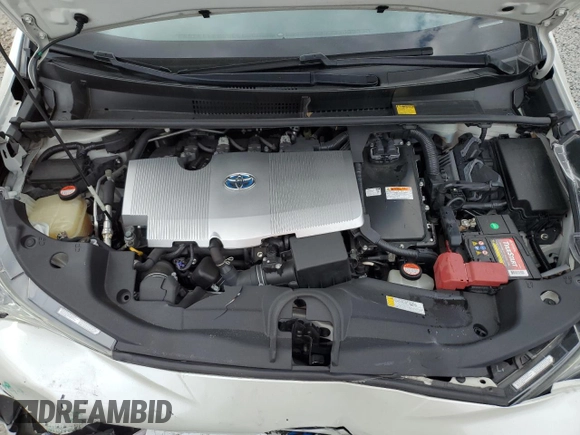 2016 Toyota Prius Two with VIN JTDKBRFU4G3505906, listed as a Copart auction lot 49041485 with 96,009 mi miles and Salvage Title. Bid and sale history available at DreamBid. Image 11.