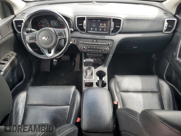 2017 Kia Sportage EX with VIN KNDPN3AC7H7168540, listed as a Copart auction lot 50452175 with 82,307 mi miles and Salvage Title. Bid and sale history available at carsss.com. Image 8.