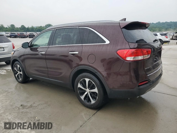 2016 Kia Sorento EX with VIN 5XYPH4A5XGG068691, listed as a Copart auction lot 60444925 with 163,390 mi miles and Salvage title. Bid and sale history available at DreamBid. Image 2.