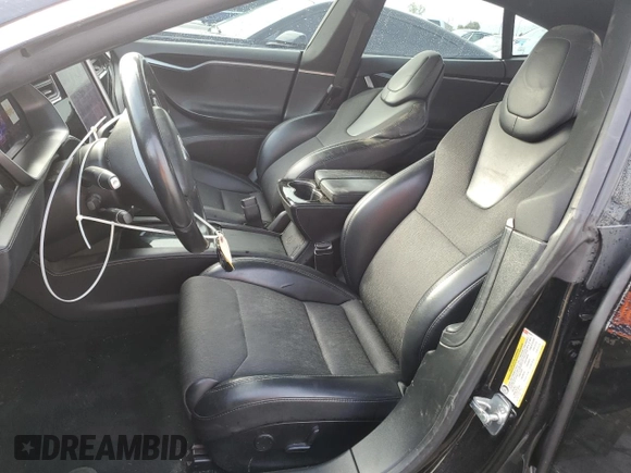 2018 Tesla Model S 75D with VIN 5YJSA1E29JF281871, listed as a Copart auction lot 50743825 with 118,516 mi miles and Salvage Title. Bid and sale history available at DreamBid. Image 7.