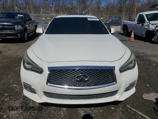 2014 Infiniti Q50 Sport with VIN JN1BV7APXEM688249, listed as a Copart auction lot 46848235 with 108,870 mi miles and Salvage Title. Bid and sale history available at DreamBid. Image 5.