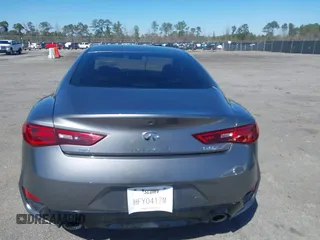 2017 Infiniti Q60 Red Sport 400 with VIN JN1FV7EL6HM700944, listed as a IAAI auction lot 41764147 with 157,211 mi miles and . Bid and sale history available at carsss.com. Image 16.