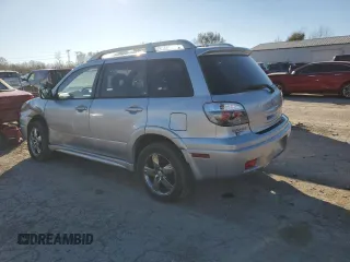 2006 Mitsubishi Outlander SE with VIN JA4LX41F26U014917, listed as a Copart auction lot 79968944 with 110,819 mi miles and Salvage Title. Bid and sale history available at carsss.com. Image 2.