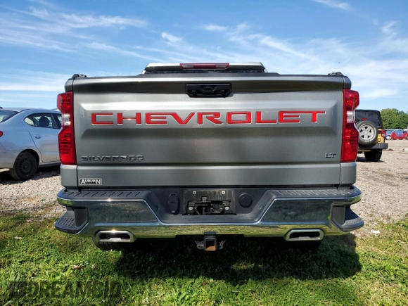 2023 Chevrolet Silverado 1500 LT with VIN 1GCUDDE86PZ197371, listed as a Copart auction lot 72430024 with 18,781 mi miles and Salvage Title. Bid and sale history available at carsss.com. Image 6.