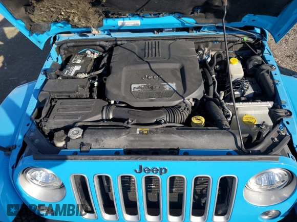 2018 Jeep Wrangler JK Unlimited Sahara with VIN 1C4BJWEG6JL821389, listed as a Copart auction lot 78605464 with 101,904 mi miles and Salvage Title. Bid and sale history available at carsss.com. Image 12.