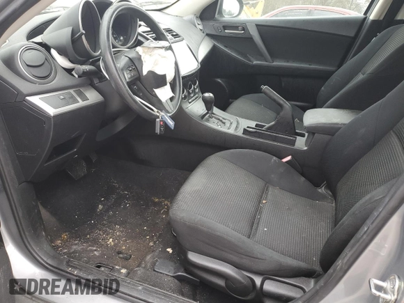 2013 Mazda Mazda3 i Sport with VIN JM1BL1U73D1740574, listed as a Copart auction lot 51494495 with 98,319 mi miles and Salvage Title. Bid and sale history available at carsss.com. Image 7.