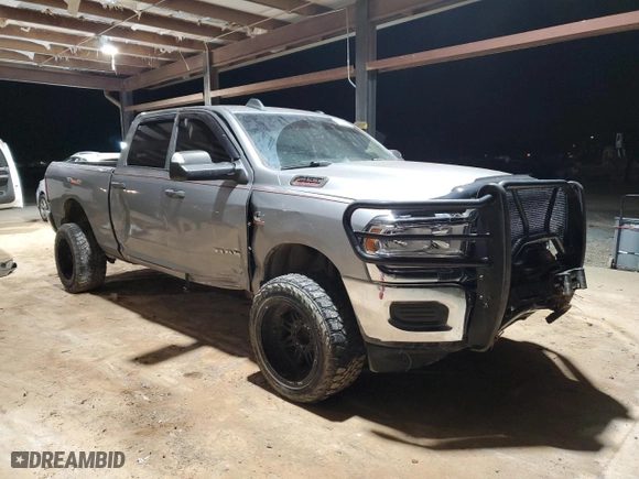 2019 Ram 2500 Tradesman with VIN 3C6UR5CL7KG595607, listed as a Copart auction lot 86700294 with 73,273 mi miles and Salvage Title. Bid and sale history available at carsss.com. Image 4.