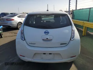 2017 Nissan LEAF SV with VIN 1N4BZ0CP9HC303348, listed as a Copart auction lot 52604055 with 45,480 mi miles and Clean Title. Bid and sale history available at carsss.com. Image 6.