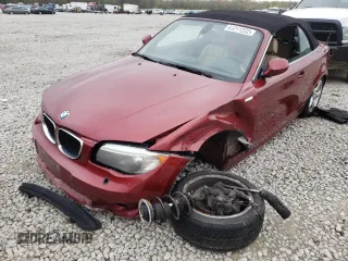 2013 BMW 1 Series 128i with VIN WBAUN1C58DVH78166, listed as a Copart auction lot 59438743 with Not Provided miles and Salvage Title. Bid and sale history available at carsss.com. Image 9.
