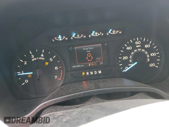 2018 Ford F-150 XL with VIN 1FTEX1EP5JKC12119, listed as a Copart auction lot 46260685 with 161,053 mi miles and Salvage Title. Bid and sale history available at carsss.com. Image 9.