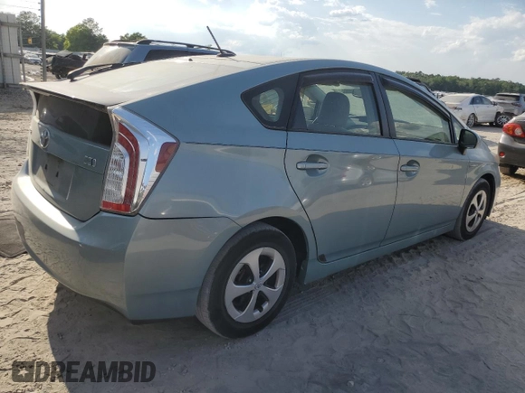 2014 Toyota Prius Four with VIN JTDKN3DU8E1747291, listed as a Copart auction lot 52253555 with 114,059 mi miles and Salvage Title. Bid and sale history available at DreamBid. Image 3.