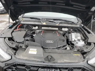 2023 Audi SQ5 Sportback Prestige with VIN WA134AFY2P2153458, listed as a Copart auction lot 83234484 with 48,161 mi miles and Salvage Title. Bid and sale history available at carsss.com. Image 12.