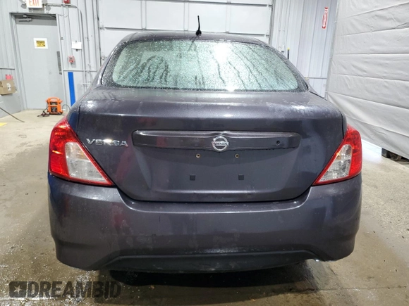 2015 Nissan Versa SV with VIN 3N1CN7AP4FL916133, listed as a Copart auction lot 55012905 with 102,026 mi miles and Salvage title. Bid and sale history available at DreamBid. Image 6.