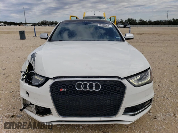 2013 Audi S4 Premium Plus with VIN WAUBGAFL3DA183161, listed as a Copart auction lot 78975384 with 142,254 mi miles and Salvage Title. Bid and sale history available at DreamBid. Image 5.