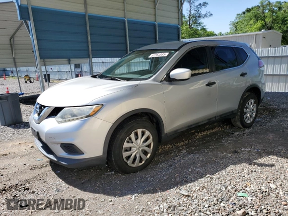 2016 Nissan Rogue SV with VIN 5N1AT2MV0GC734364, listed as a Copart auction lot 52262865 with 114,390 mi miles and Salvage Title. Bid and sale history available at carsss.com. Image 1.