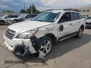 2014 Subaru Outback Limited with VIN 4S4BRBPC7E3256681, listed as a Copart auction lot 63121025 with 113,761 mi miles and Salvage title. Bid and sale history available at DreamBid. Image 1.