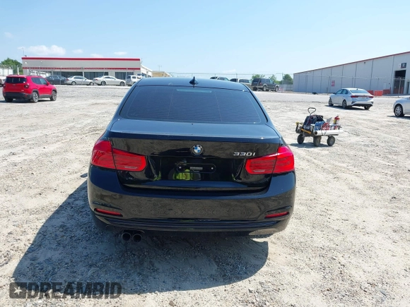 2018 BMW 3 Series 330i with VIN WBA8B9G58JNV00184, listed as a IAAI auction lot 42136004 with 109,896 mi miles. Bid and sale history available at carsss.com. Image 15.
