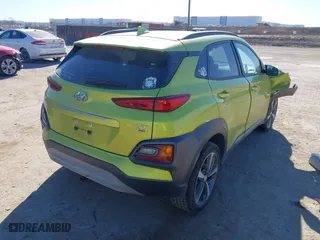 2019 Hyundai Kona Limited with VIN KM8K3CA51KU252116, listed as a IAAI auction lot 41409775 with 60,241 mi miles. Bid and sale history available at carsss.com. Image 4.