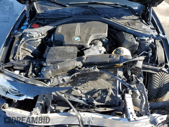 2018 BMW 3 Series 320i xDrive with VIN WBA8E5G57JNU46442, listed as a Copart auction lot 46619795 with Not Provided miles and Salvage Title. Bid and sale history available at carsss.com. Image 11.