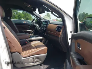2024 Nissan Titan Pro-4X with VIN 1N6AA1ED7RN101486, listed as a IAAI auction lot 42243136 with 39,223 mi miles and . Bid and sale history available at DreamBid. Image 5.