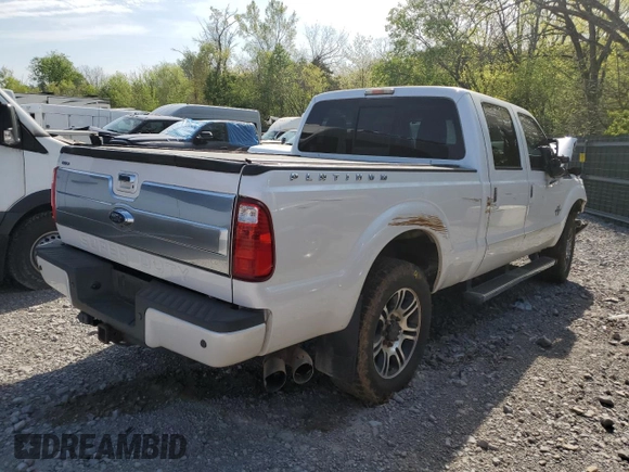 2015 Ford F-250 Lariat z VIN 1FT7W2BT3FEB19446, wystawiony jako Copart lot #53465755 z przebiegiem 122 759 mil mil oraz Czysty tytuł • Clean title. Historia ofert i sprzedaży dostępna na DreamBid. Obrazek 3.