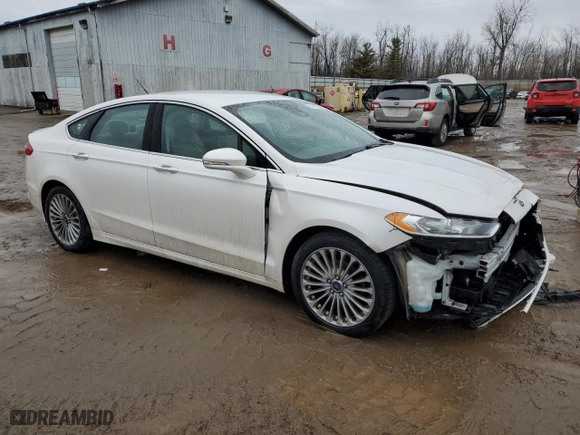 2014 Ford Fusion Titanium with VIN 3FA6P0K93ER314708, listed as a Copart auction lot 47518345 with 137,222 mi miles and Clean Title. Bid and sale history available at carsss.com. Image 4.