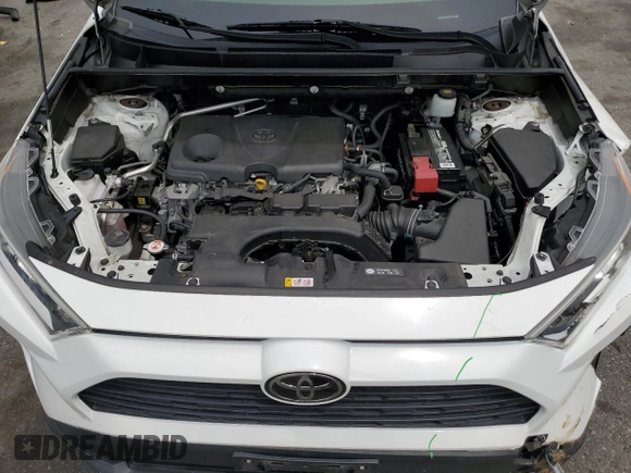 2019 Toyota RAV4 XLE with VIN JTMP1RFV6KD518001, listed as a Copart auction lot 58648895 with 44,309 mi miles and Salvage title. Bid and sale history available at DreamBid. Image 12.