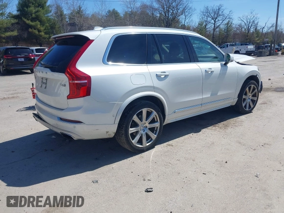 2016 Volvo XC90 T6 Inscription with VIN YV4A22PL9G1035907, listed as a IAAI auction lot 42015182 with 72,801 mi miles and . Bid and sale history available at DreamBid. Image 4.