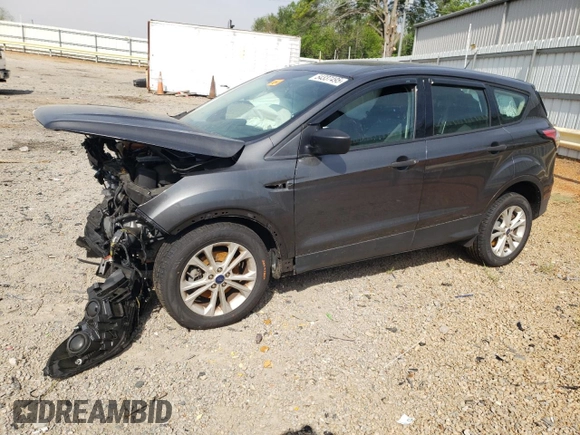 2018 Ford Escape S with VIN 1FMCU0F71JUD02540, listed as a Copart auction lot 54337495 with 102,619 mi miles and Salvage title. Bid and sale history available at DreamBid. Image 1.