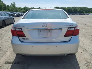2007 Lexus LS 460 with VIN JTHBL46F675012345, listed as a Copart auction lot 59479965 with 148,538 mi miles and Clean title. Bid and sale history available at DreamBid. Image 6.