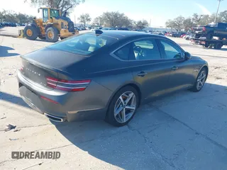 2024 Genesis G80 3.5T Sport with VIN KMTGB4SD4RU209944, listed as a IAAI auction lot 41630028 with 1,596 mi miles. Bid and sale history available at carsss.com. Image 4.