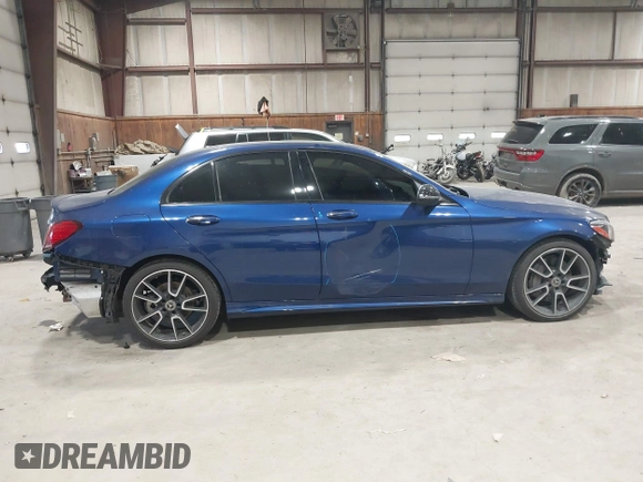 2020 Mercedes-Benz C 300 with VIN W1KWF8DB5LR569967, listed as a IAAI auction lot 42241351 with 53,119 mi miles and . Bid and sale history available at DreamBid. Image 14.