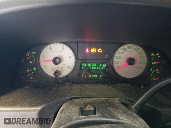 2006 Ford Super Duty F-250 XL with VIN 1FTSW21PX6EA05832, listed as a Copart auction lot 59269874 with 258,174 mi miles and Salvage Title. Bid and sale history available at carsss.com. Image 9.