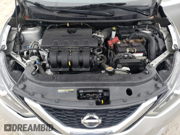 2019 Nissan Sentra S with VIN 3N1AB7AP2KY449002, listed as a Copart auction lot 48958505 with 102,181 mi miles and Salvage Title. Bid and sale history available at DreamBid. Image 11.
