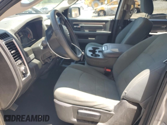 2019 Ram 1500 Big Horn with VIN 1C6RR7TT6KS714855, listed as a Copart auction lot 56147635 with 104,312 mi miles and Non repairable. Bid and sale history available at DreamBid. Image 7.
