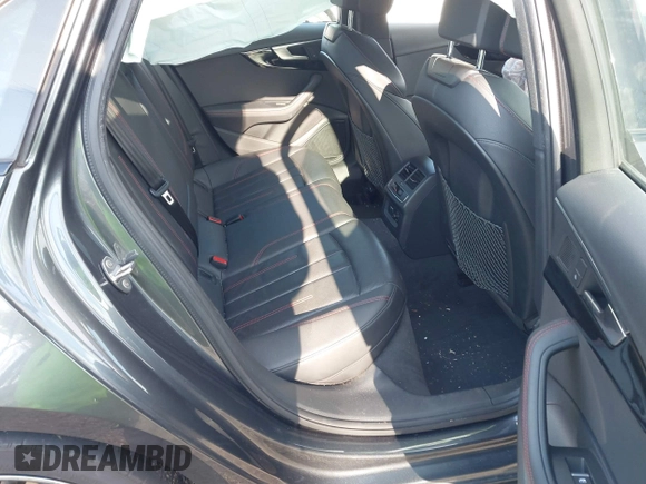 2019 Audi A4 Premium Plus with VIN WAUENAF48KA096381, listed as a IAAI auction lot 41000378 with 66,995 mi miles. Bid and sale history available at carsss.com. Image 8.