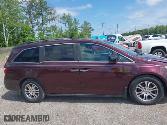 2012 Honda Odyssey EX with VIN 5FNRL5H45CB054113, listed as a IAAI auction lot 41760280 with 125,640 mi miles and . Bid and sale history available at carsss.com. Image 13.