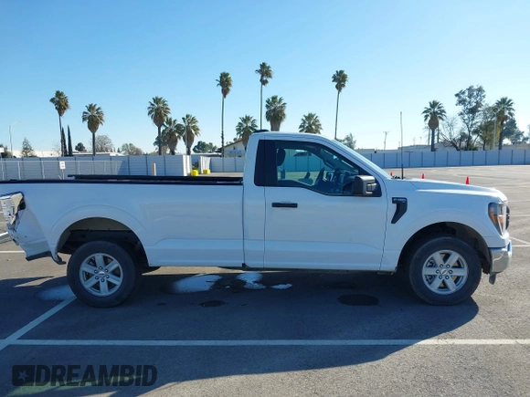 2023 Ford F-150 XL with VIN 1FTMF1C51PKD58283, listed as a IAAI auction lot 41752279 with 90,263 mi miles and . Bid and sale history available at carsss.com. Image 14.