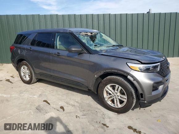 2022 Ford Explorer with VIN 1FMSK7BHXNGA48629, listed as a Copart auction lot 81516644 with 26,406 mi miles and Salvage Title. Bid and sale history available at carsss.com. Image 4.