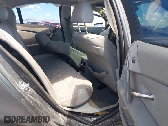 2005 BMW 5 Series 530i with VIN WBANA73575CR60969, listed as a IAAI auction lot 41652628 with Not Provided miles and . Bid and sale history available at DreamBid. Image 8.