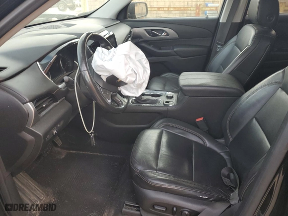 2018 Chevrolet Traverse LT Leather with VIN 1GNERHKW8JJ156950, listed as a Copart auction lot 46808745 with 0 mi miles and Salvage Title. Bid and sale history available at carsss.com. Image 7.