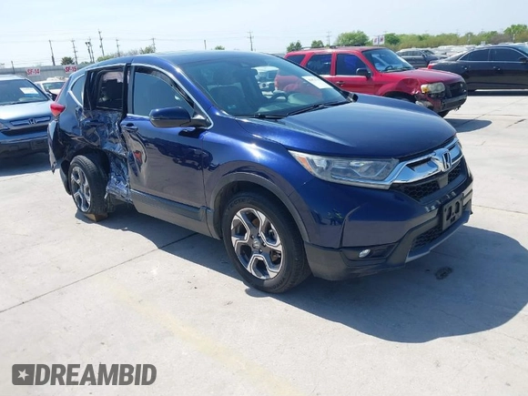 2017 Honda CR-V EX with VIN 7FARW1H58HE046642, listed as a IAAI auction lot 41874755 with 60,891 mi miles. Bid and sale history available at carsss.com. Image 1.