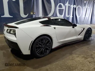 2016 Chevrolet Corvette Z51 3LT z VIN 1G1YM2D74G5107861, wystawiony jako Copart lot #52014925 z przebiegiem 40 824 mil mil oraz Czysty tytuł • Clean title. Historia ofert i sprzedaży dostępna na DreamBid. Obrazek 3.