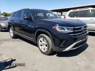 2021 Volkswagen Atlas S with VIN 1V2GC2CA0MC201812, listed as a Copart auction lot 66950404 with 75,404 mi miles and Salvage title. Bid and sale history available at DreamBid. Image 4.
