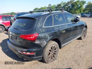 2013 Audi Q5 Premium with VIN WA1CFAFPXDA041154, listed as a IAAI auction lot 39572612 with Not provided miles and . Bid and sale history available at DreamBid. Image 4.