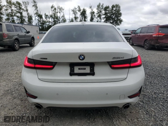 2021 BMW 3 Series 330i xDrive z VIN 3MW5R7J01M8C09484, wystawiony jako Copart lot #59128455 z przebiegiem 43 059 mil mil oraz Szkoda całkowita • Salvage title. Historia ofert i sprzedaży dostępna na DreamBid. Obrazek 6.