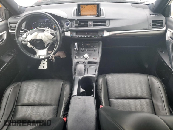 2012 Lexus CT 200h with VIN JTHKD5BH5C2100258, listed as a Copart auction lot 50831605 with 174,852 mi miles and Non repairable. Bid and sale history available at DreamBid. Image 8.